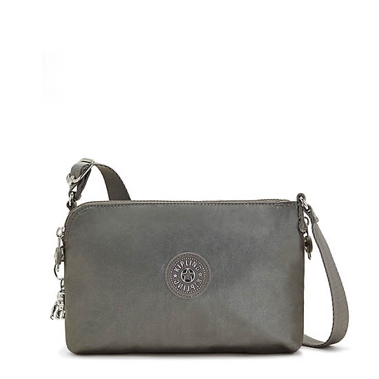 Torba Crossbody Kipling Boyd Metallic Greyl | PL 2121OK